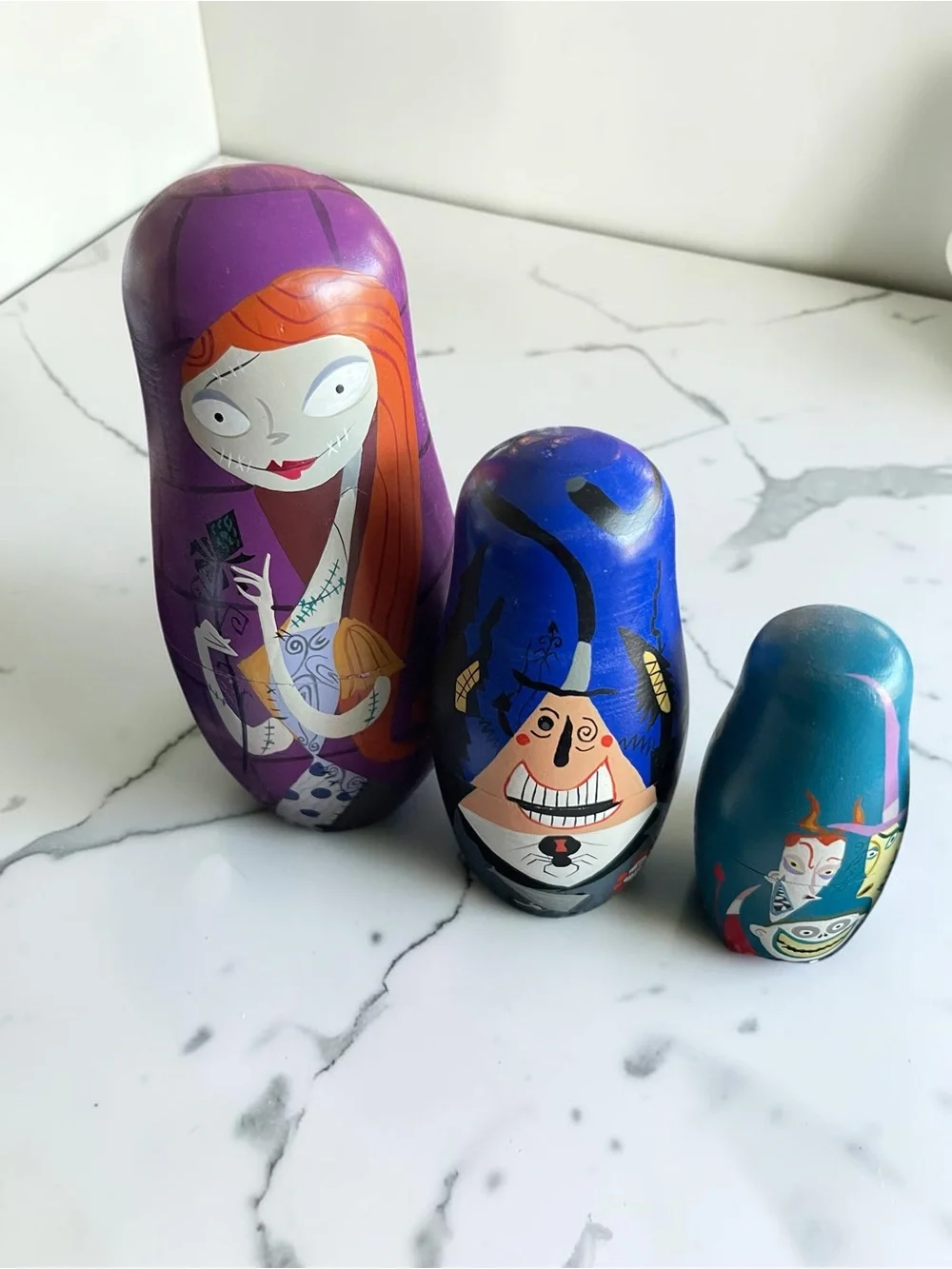 Walt Disney Gallery Nightmare Before Christmas Nesting Dolls Ltd Ed 2500
